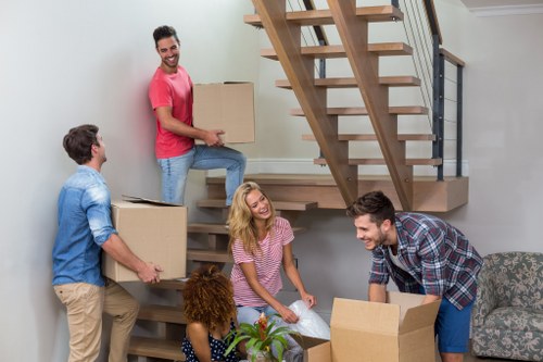 Professional packing support for a Deptford home move