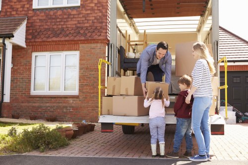 Removal van service supporting a local move in Deptford