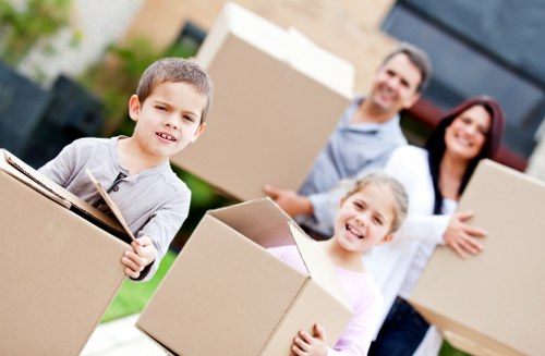 Local commercial movers handling office relocation in Deptford