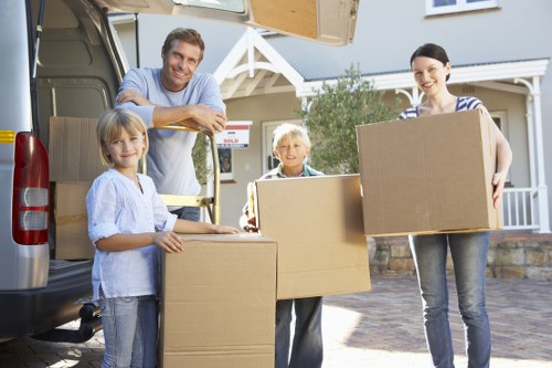 Local office removals service supporting a Deptford business move