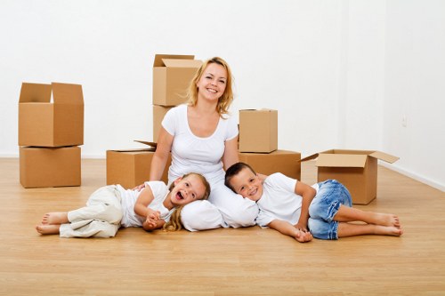 Careful handling of furniture during a Deptford home move