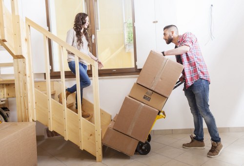 Packing and preparation for a local Deptford move