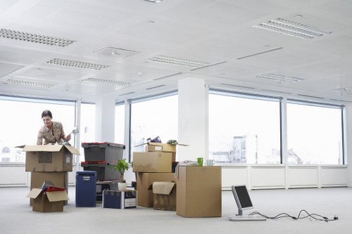 Commercial furniture removal for a Deptford business